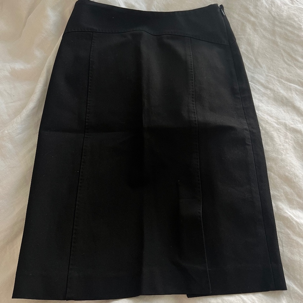 Chic Black Pencil Skirt